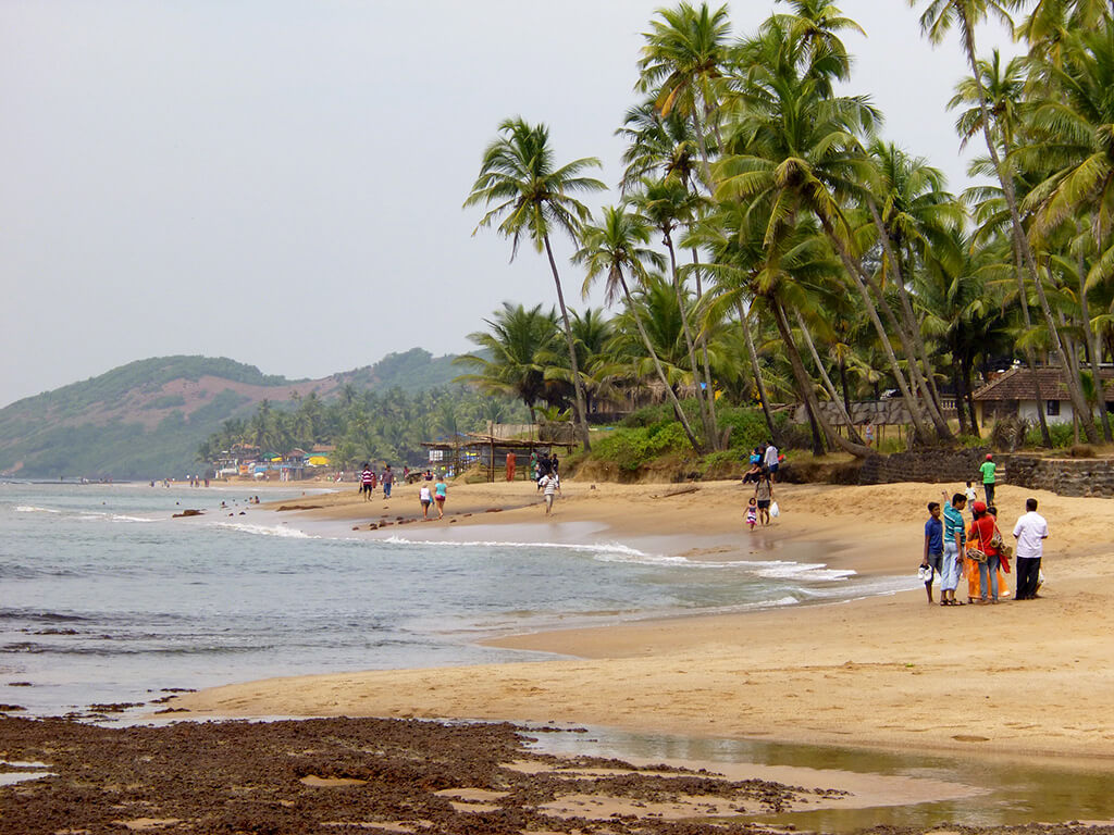 Anjuna Beach : 