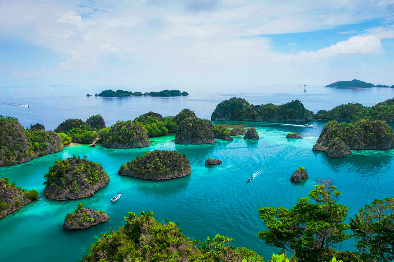 Insulele Raja Ampat :  Insulele Raja Ampat :