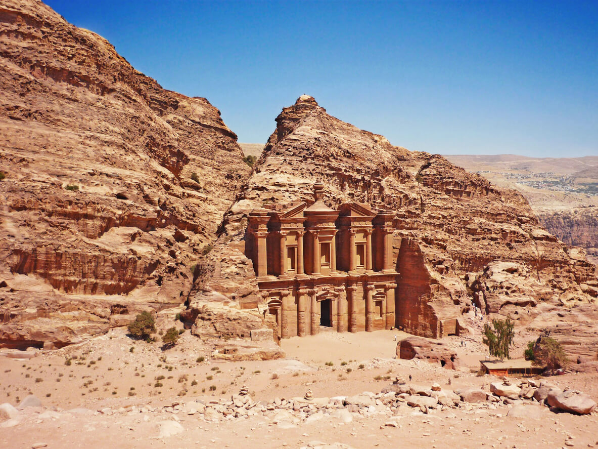 Iordania: Le site archéologique de Petra Iordania: Le site archéologique de Petra