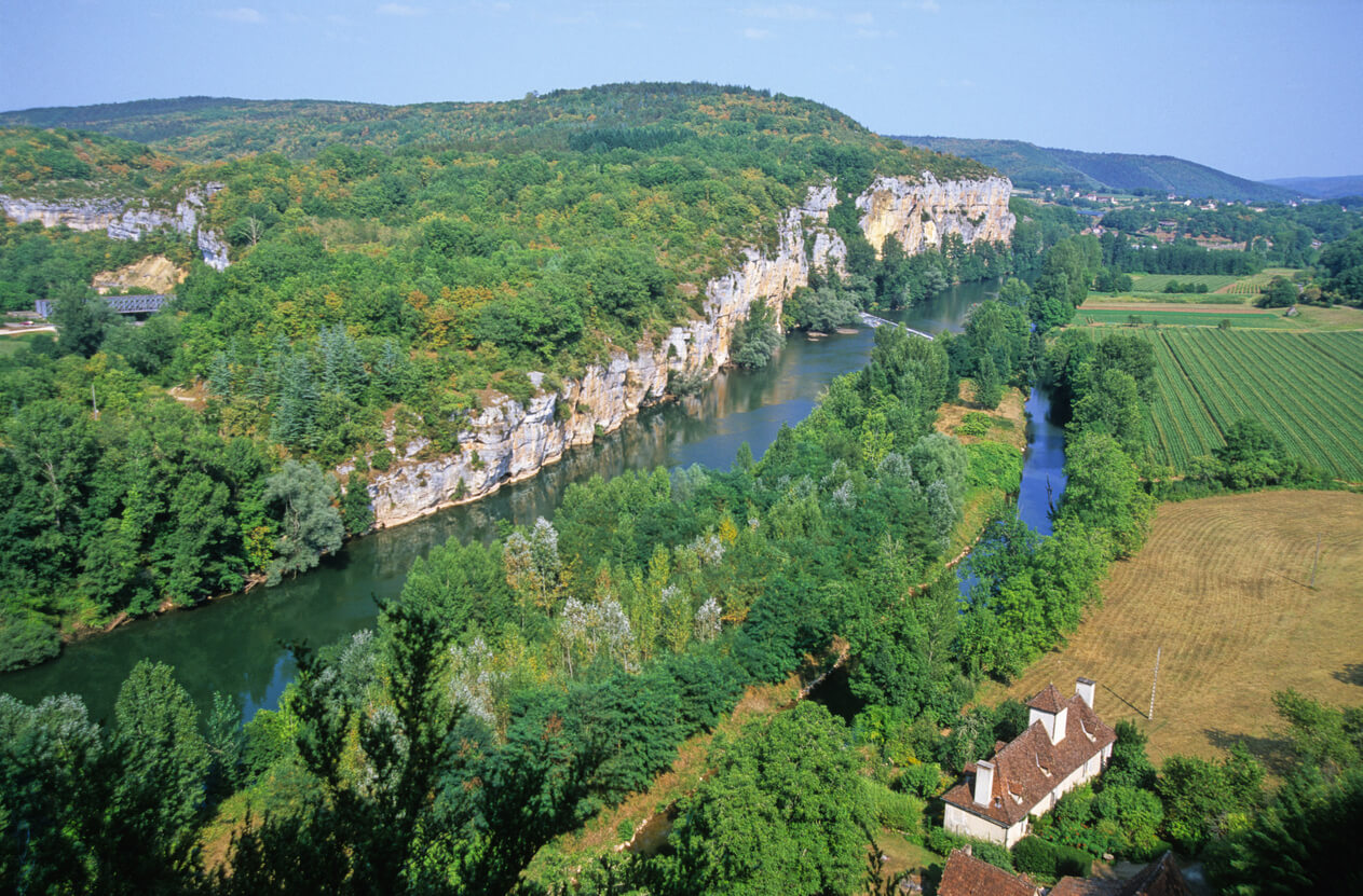 Lot: La vallée du Lot Lot: La vallée du Lot