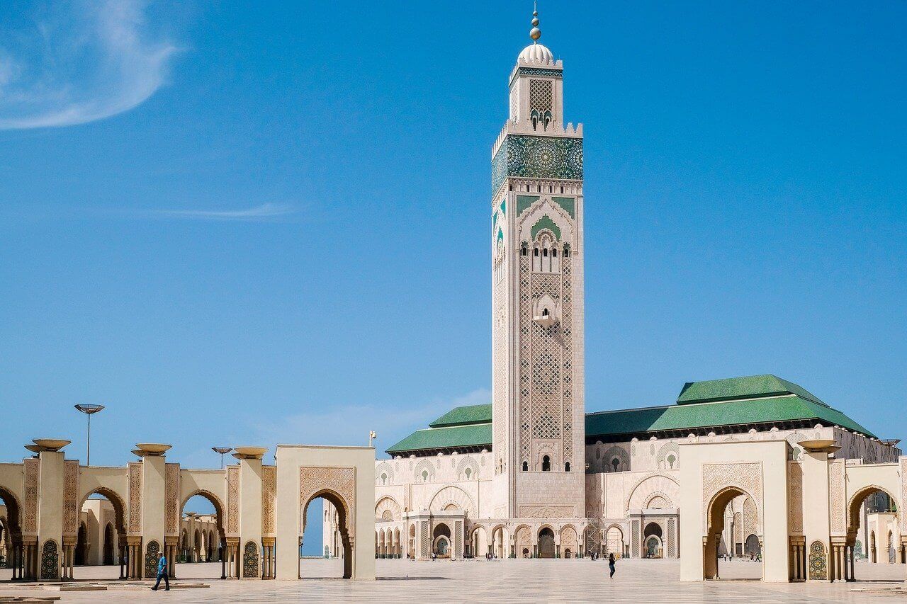 Maroc: La mosquée Hassan II à Casablanca Maroc: La mosquée Hassan II à Casablanca