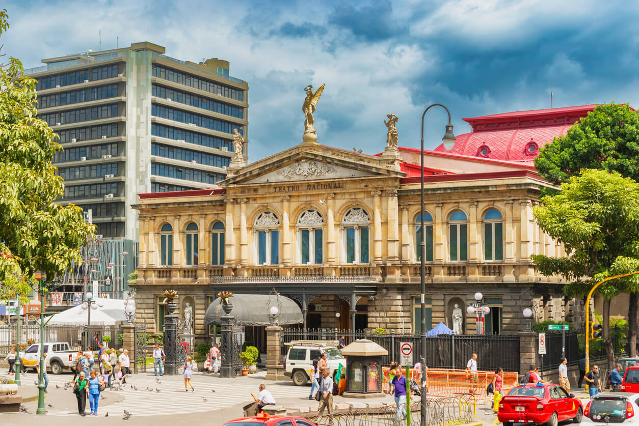 San Jose : Théâtre national du Costa Rica à San Jose