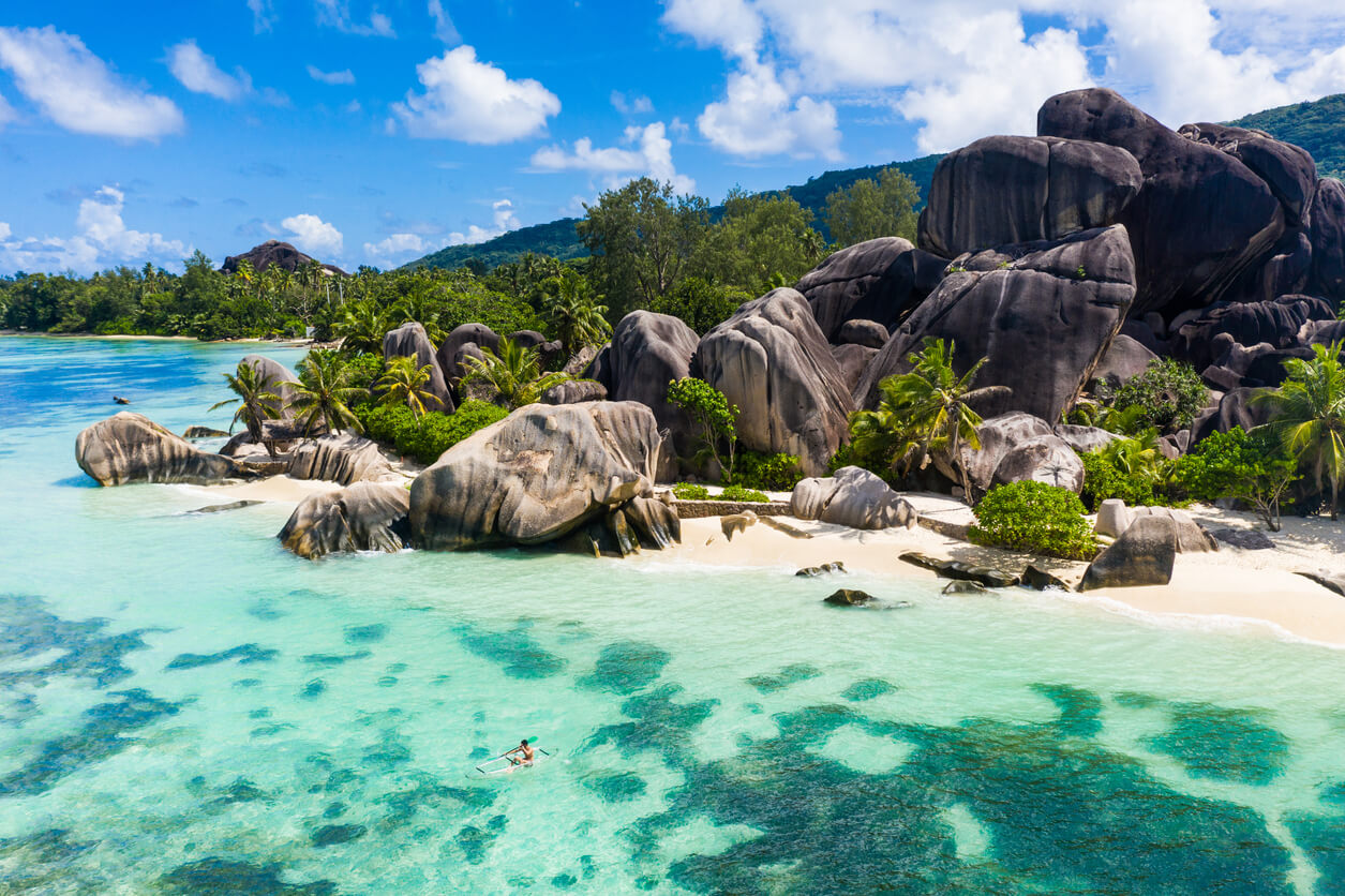 Seychelles (Seișele): Plage à la Digue aux Seychelles